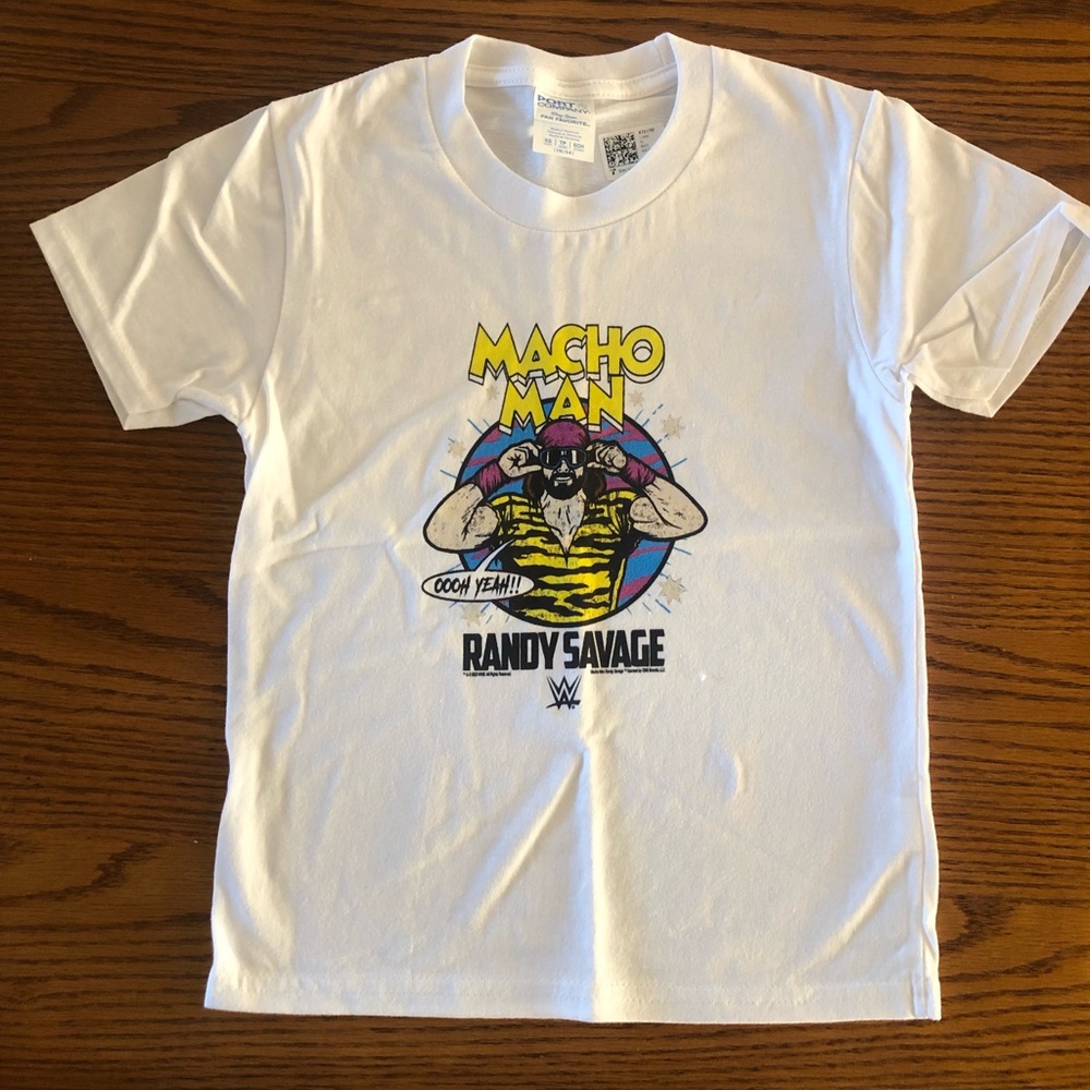 Kids size (XS) Randy Savage T-shirt - NEW!